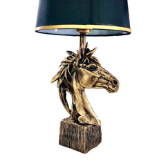 Antique Copper Horse Lamp