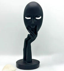 Anonymous Face Sculpture