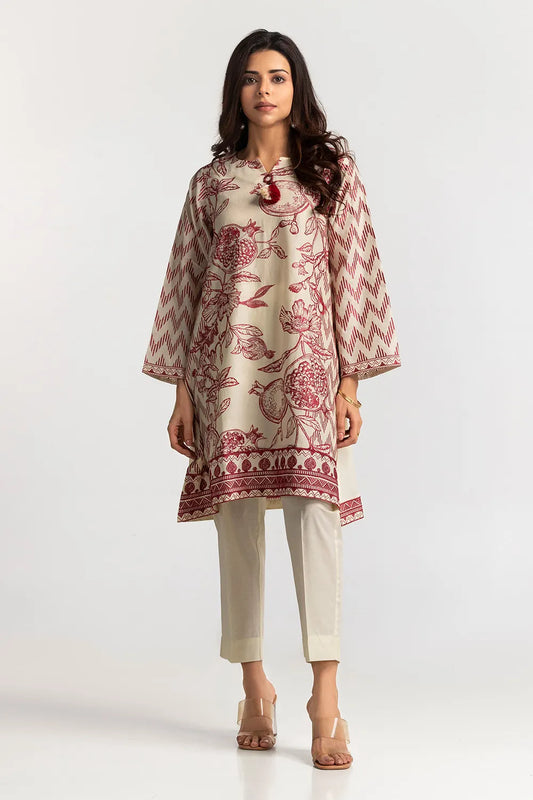 Lawn Embroidered Shirt And Trouser