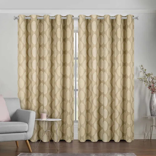 Leaf Printed Curtains