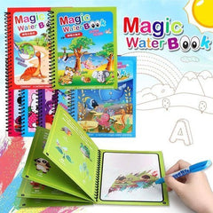 Magic Water Drawing Coloring Book