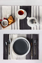 Monochrome Woven Place Mat