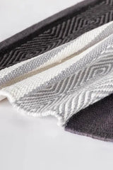 Monochrome Woven Table Runner