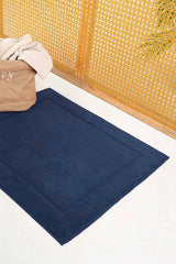 Navy Terry Bath Mat