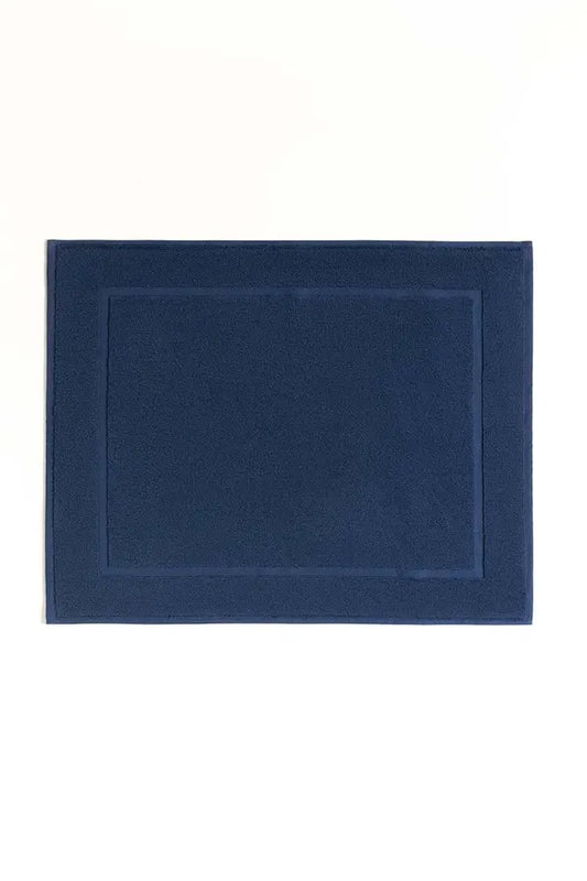 Navy Terry Bath Mat