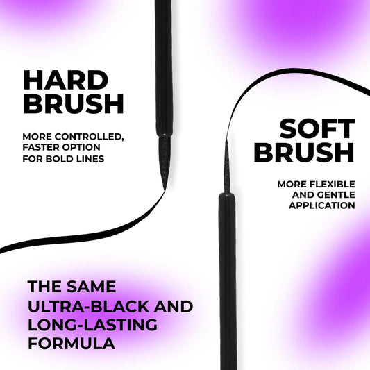 Lamel - Liquid Long-Lasting Eyeliner With Hard Brush