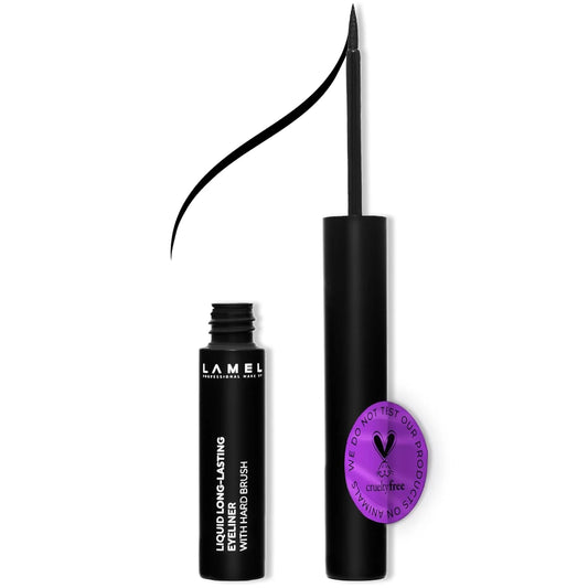 Lamel - Liquid Long-Lasting Eyeliner With Hard Brush