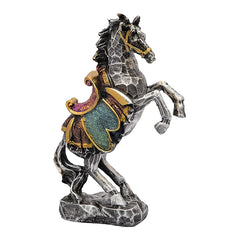 Standing Resin Horse Statue For Home Decor