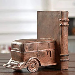 Retro Nostalgic Resin Classic Car Shape Bookends