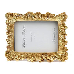 Resin Gold Photo Frame (2 Pcs)