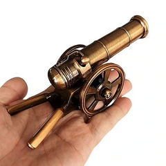 Metal Mini Cannon Ornament