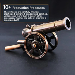 Metal Mini Cannon Ornament