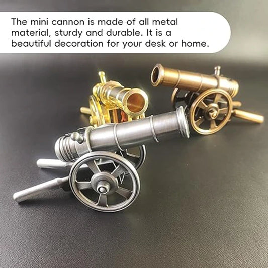 Metal Mini Cannon Ornament