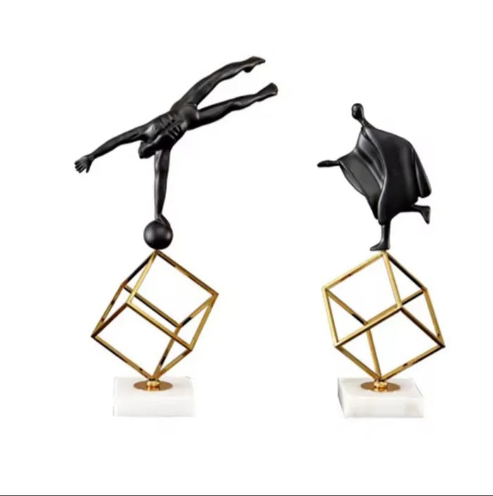 Creative Gymnastics Statue