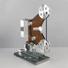 Film Projector Crystal Decor Figurine