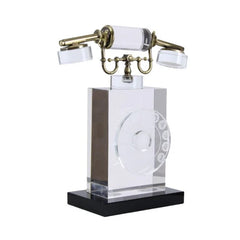 Vintage Style Simulation Telephone Sculpture