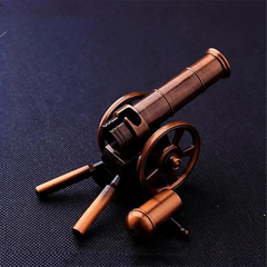 Metal Mini Cannon Ornament