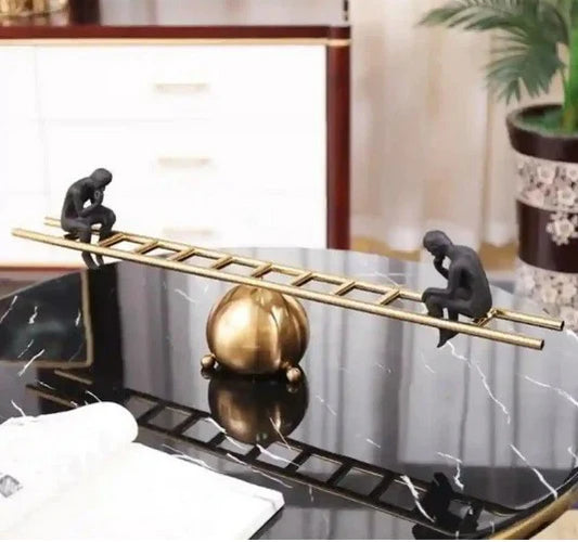 Brass Balance Stair Decoration