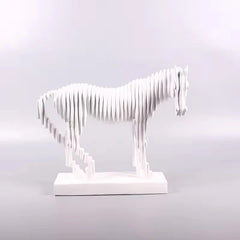 Modern Resin Horse Sculpture/Ornament