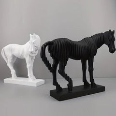 Modern Resin Horse Sculpture/Ornament