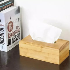 Bamboo Tissue Box