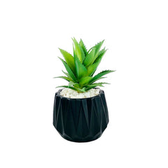 Matt Black Tri Texture Pots Planter