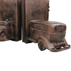 Retro Nostalgic Resin Classic Car Shape Bookends