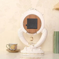 Desk Clock Table Clock Resin Table Clock European Style