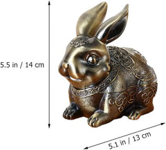 Vintage Ashtray Rabbit Sculpture