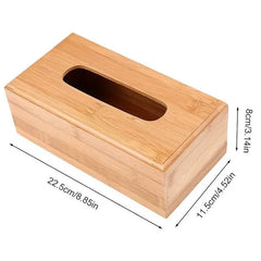 Bamboo Tissue Box