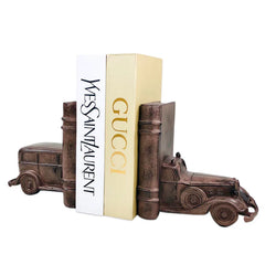 Retro Nostalgic Resin Classic Car Shape Bookends