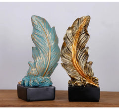 Feather Sculpture Office Decoration (1 Pc)