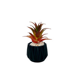 Matt Black Tri Texture Pots Planter