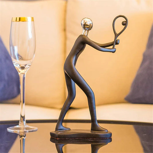 Individuality Abstract Modern Sculpture Sport Figures