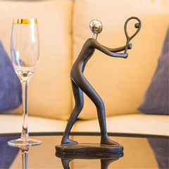 Individuality Abstract Modern Sculpture Sport Figures