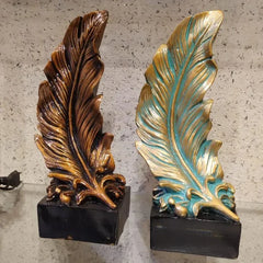 Feather Sculpture Office Decoration (1 Pc)