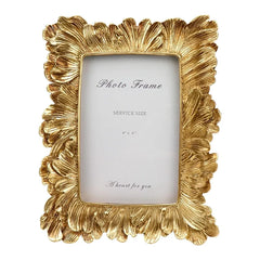 Resin Gold Photo Frame (2 Pcs)