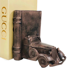 Retro Nostalgic Resin Classic Car Shape Bookends