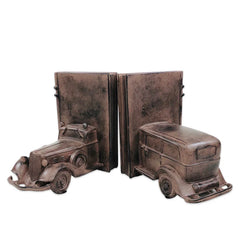 Retro Nostalgic Resin Classic Car Shape Bookends