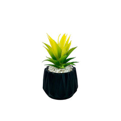 Matt Black Tri Texture Pots Planter