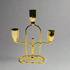 Shiny Gold Candle Stand