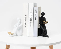 Reading Book Thinker Statue For Study