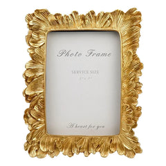 Resin Gold Photo Frame (2 Pcs)