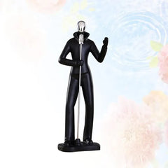 Lighting Fashion Resin Art Singing Man Figure Home (1 Pc)