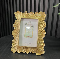 Resin Gold Photo Frame (2 Pcs)