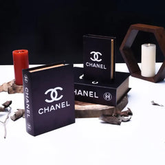 Premium Quality Chanel Book Decor (Set Of 3)