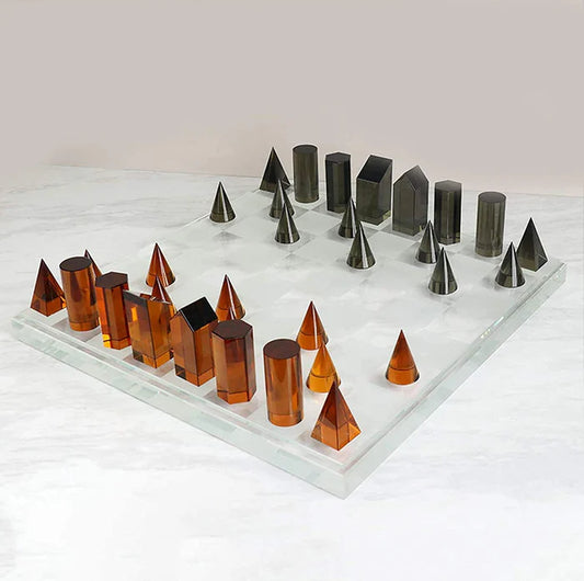 K9 Fine Glass Chess Game Set