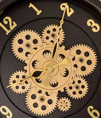 Umi Moving Gear Wall Clock For Living Room