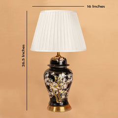 Classical Floral Table Lamp