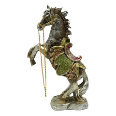 Standing Resin Horse Statue For Home Decor